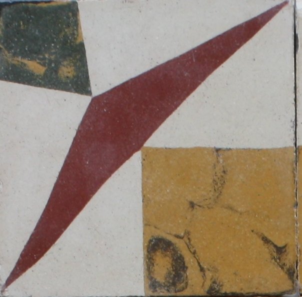 cementina di recupero decorata C 94